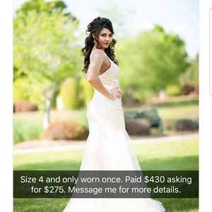 Prom dress (JK) Pastel light peach pink